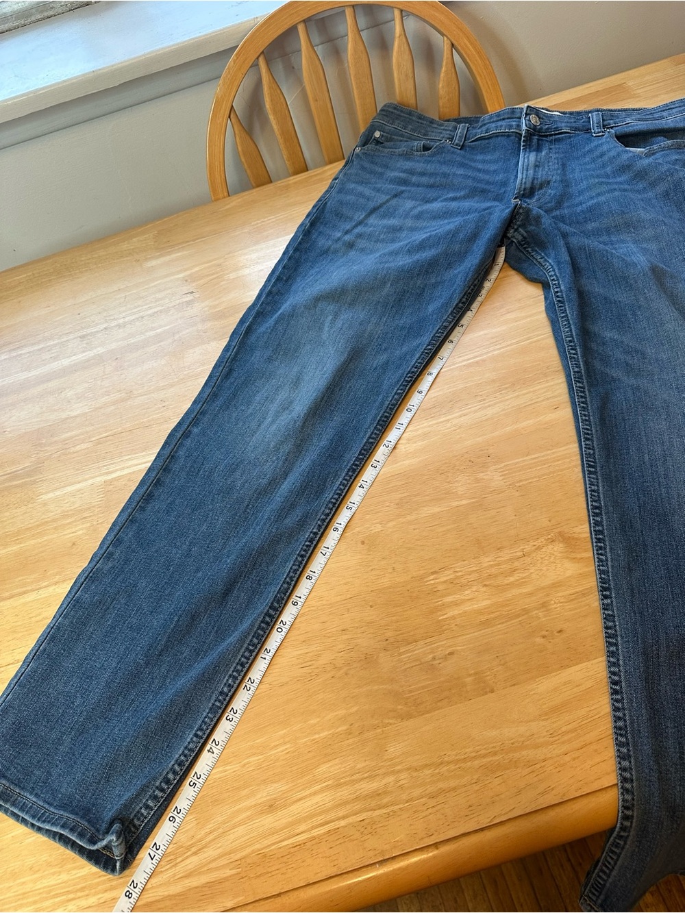 Calvin Klein Men’s Slim Medium Wash Jean Size 36 X 30 Casual Denim - Picture 7 of 9